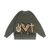 Peace Love 3-in-1 Hoodie