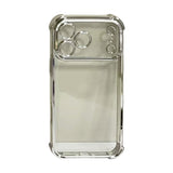 TPU Series - 50 - Four-Corner Airbag Electroplated Case - Customize By Providing Your Own Image