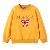 Mama Est. 2025 Bow Sweatshirt