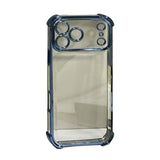 TPU Series - 50 - Four-Corner Airbag Electroplated Case - Customize By Providing Your Own Image