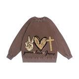 Peace Love 3-in-1 Hoodie